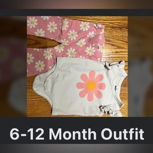 Cute floral outfit for baby girl
